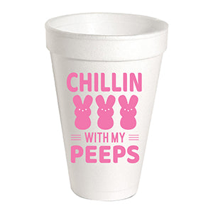 RB Holiday Styrofoam Cups