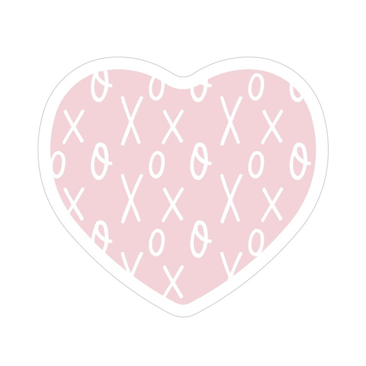 XOXO Heart Dinner Plate Foil/8pkg