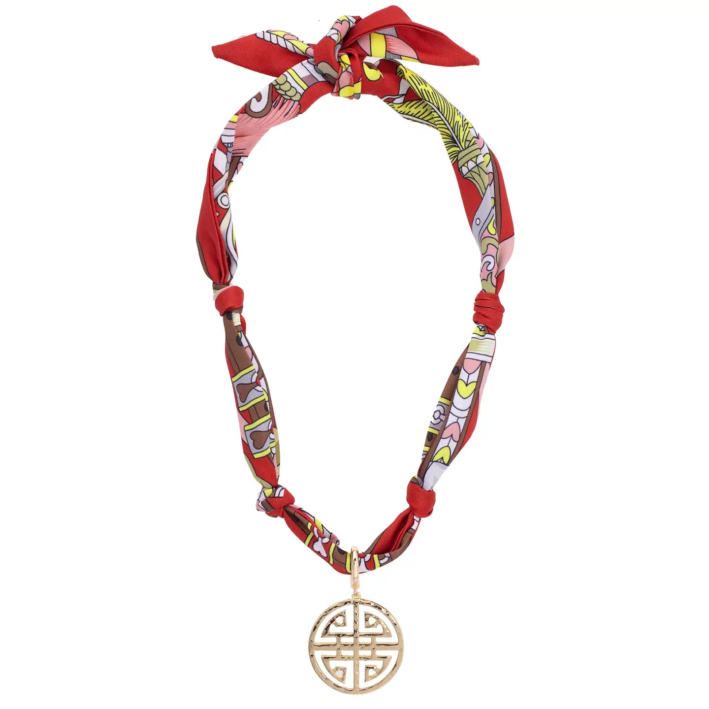 Scarf Charm Necklace