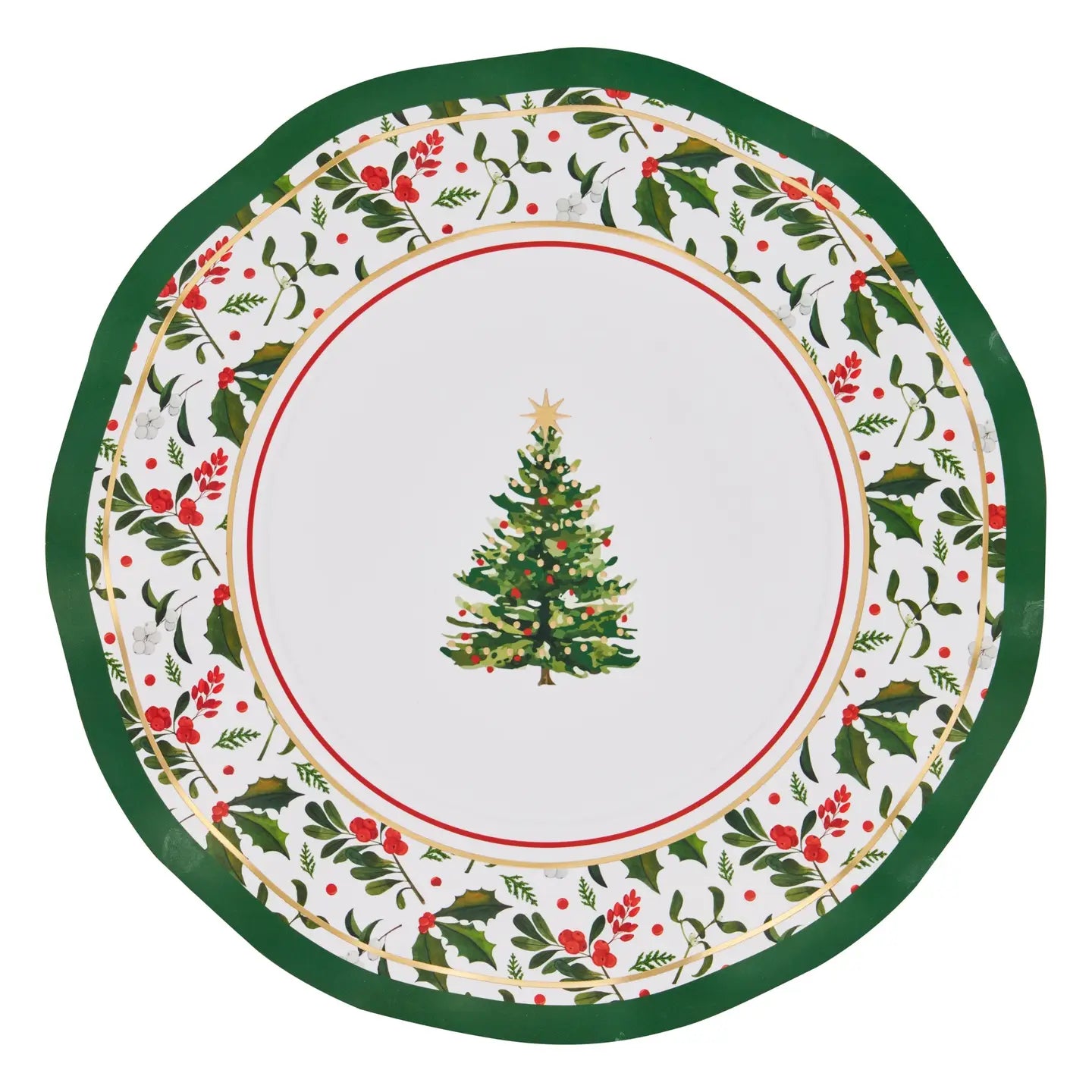 Home For the Holidays Salad Plates/8pk
