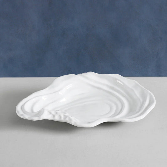 BB VIDA Ocean Oyster Large Bowl White
