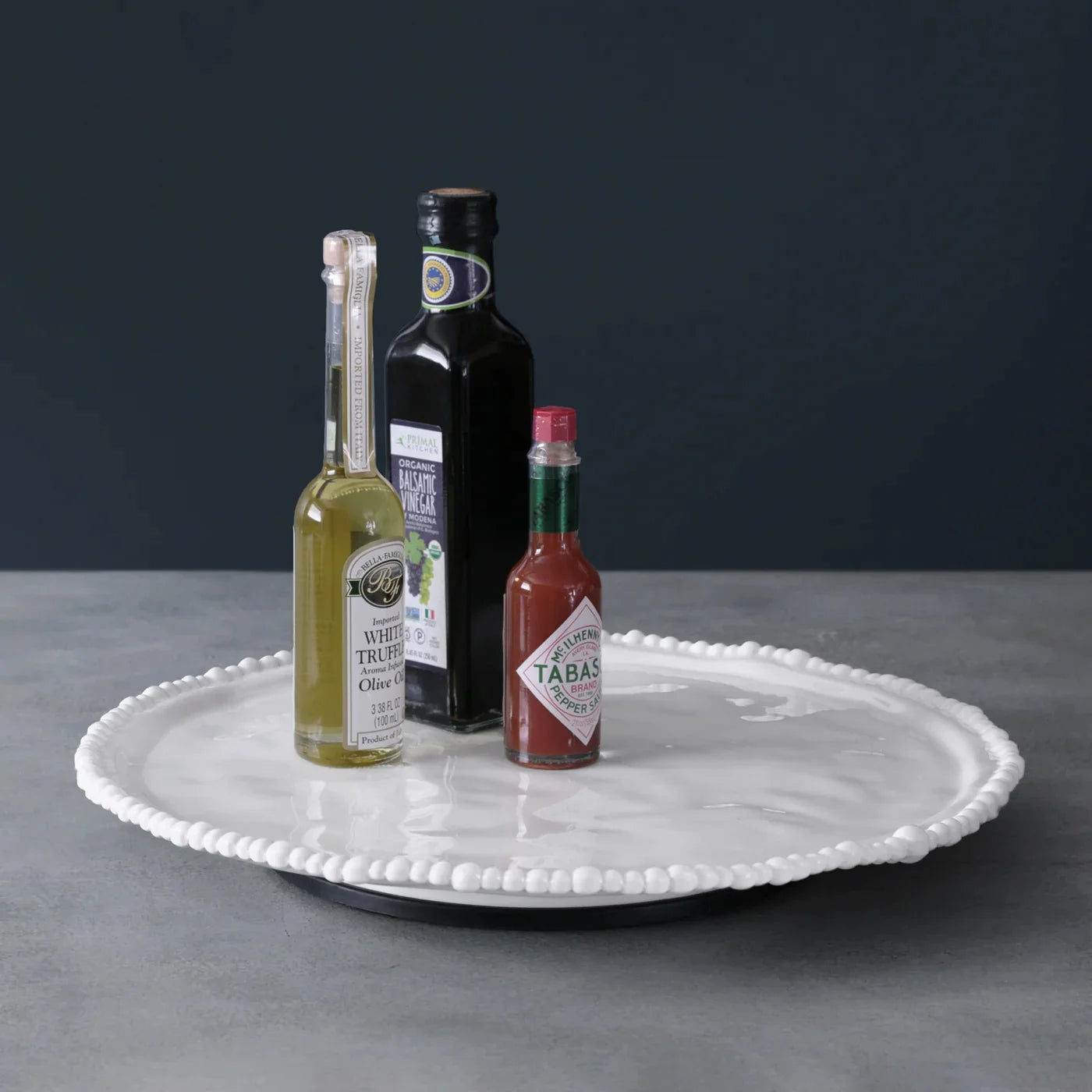 BB VIDA Alegria 14" Lazy Susan (White)