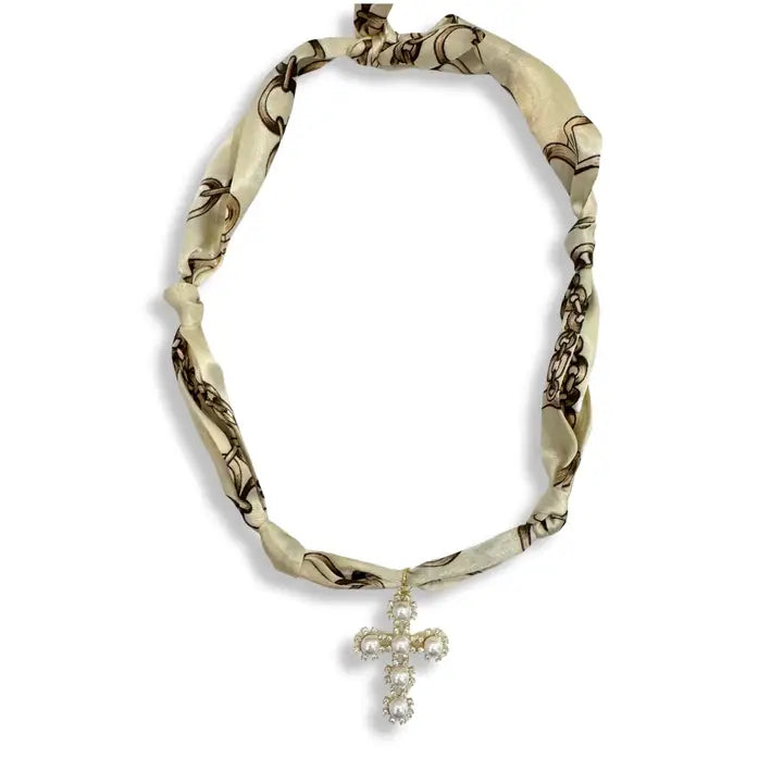 Scarf Bandana Charm Necklaces