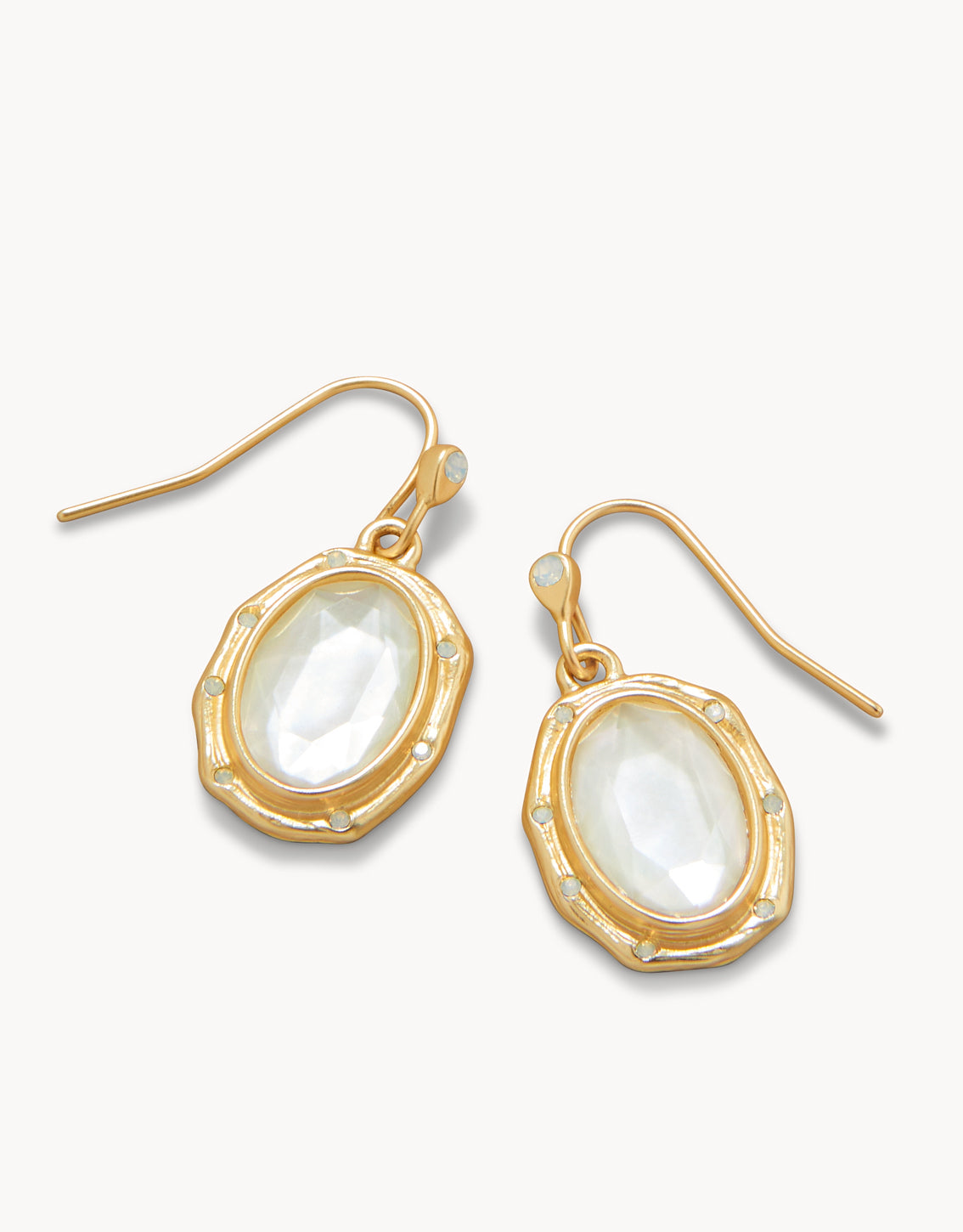 Sand Bar Drop Earrings Mother-of- Pearl