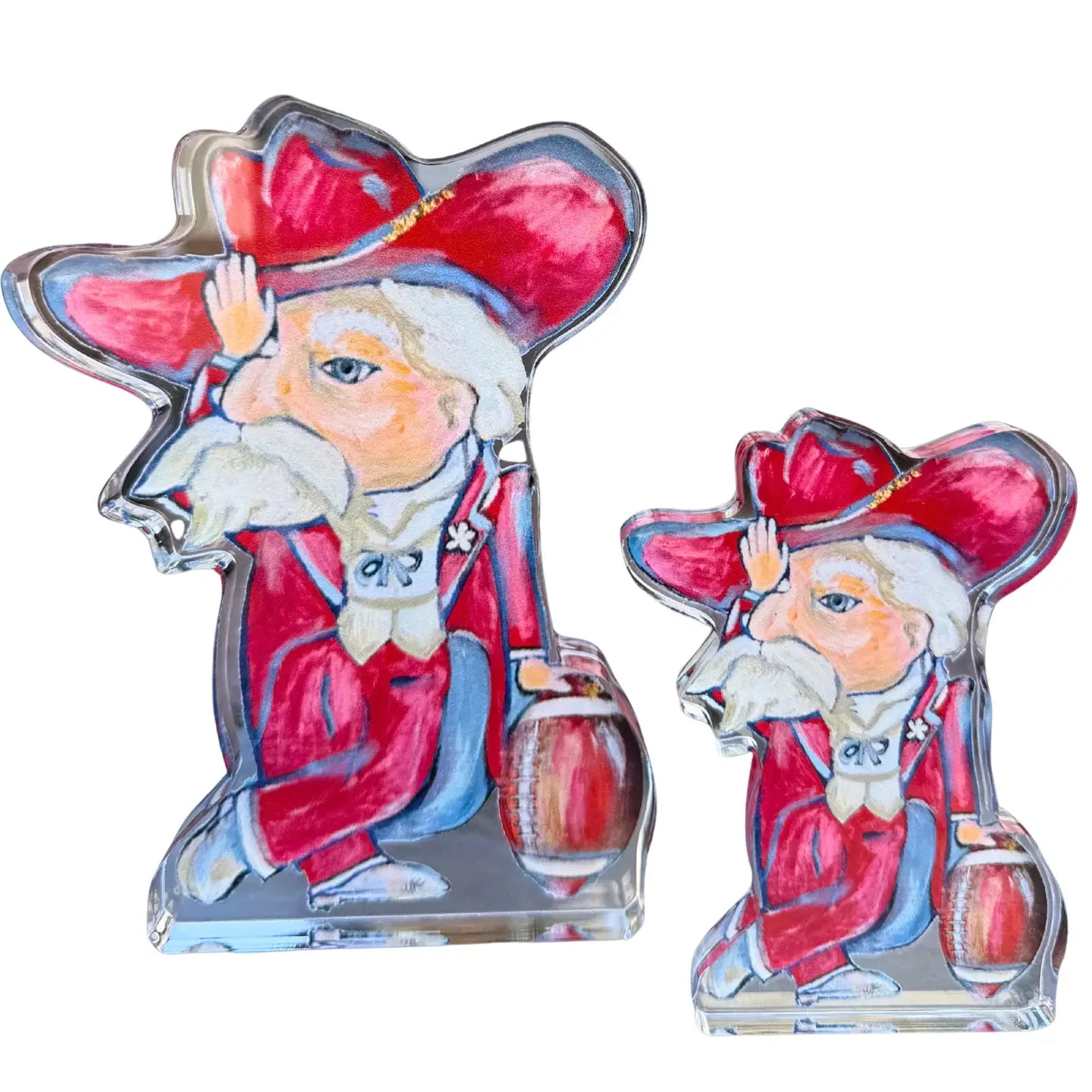 “Fins Up, Rebel Man!” Acrylic Shelfie