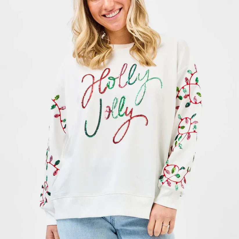 Holly Jolly Lights Sarah Sweatshirt