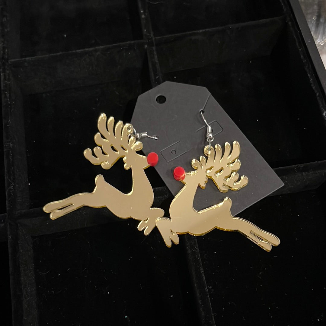 Christmas Earring Assorted Acrylic