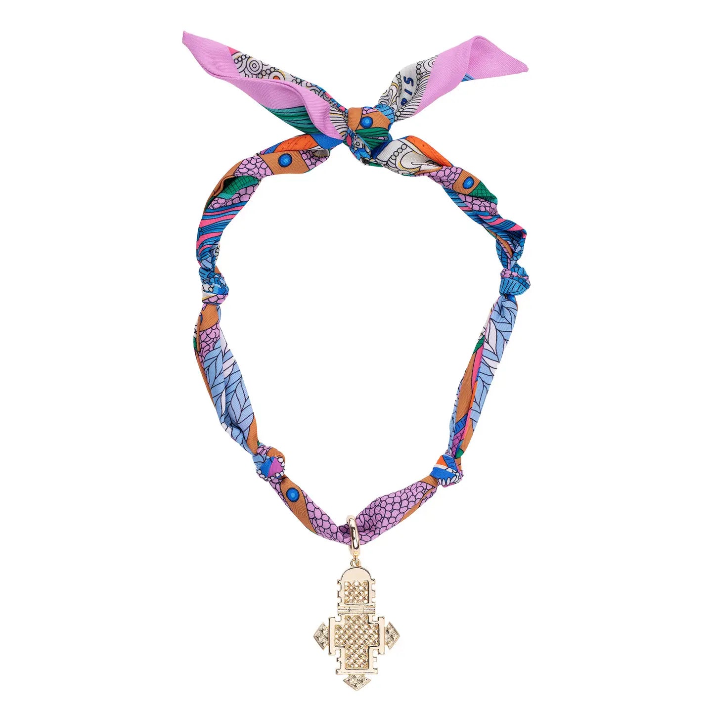 Scarf Charm Necklace