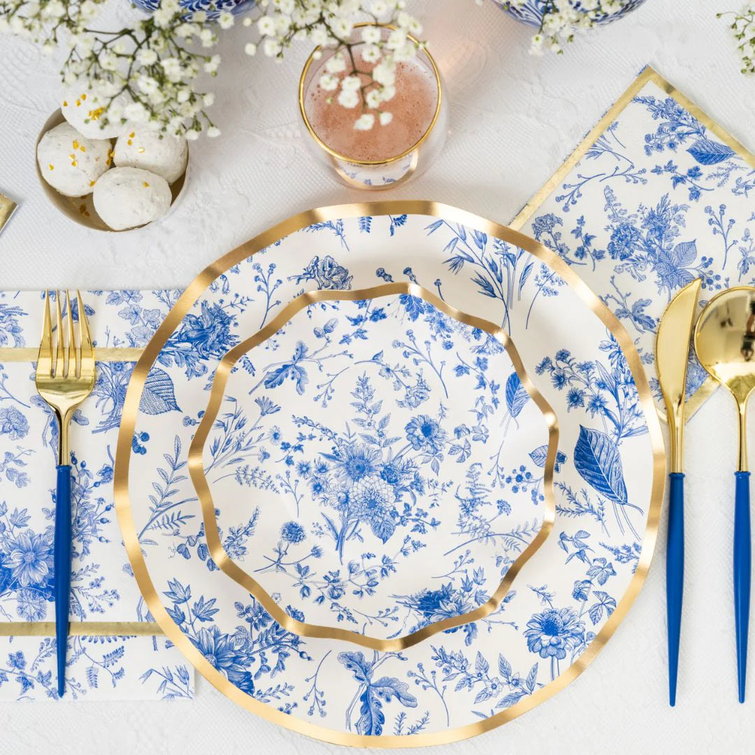 Timeless Wavy Paper Dinner Plate/8pk