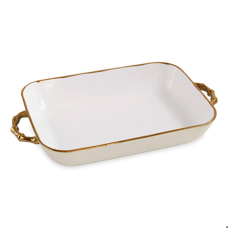 BB CERAMIC Bambu Rectangular Casserole