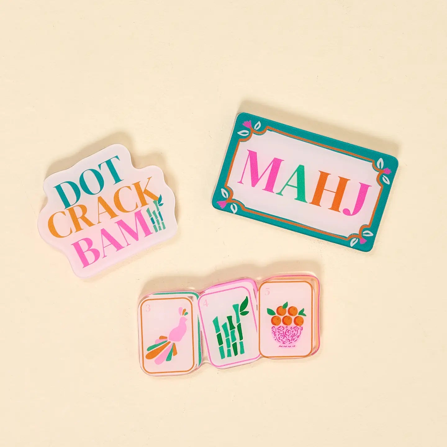 Little Magnet Set–Let's Play Mahjong