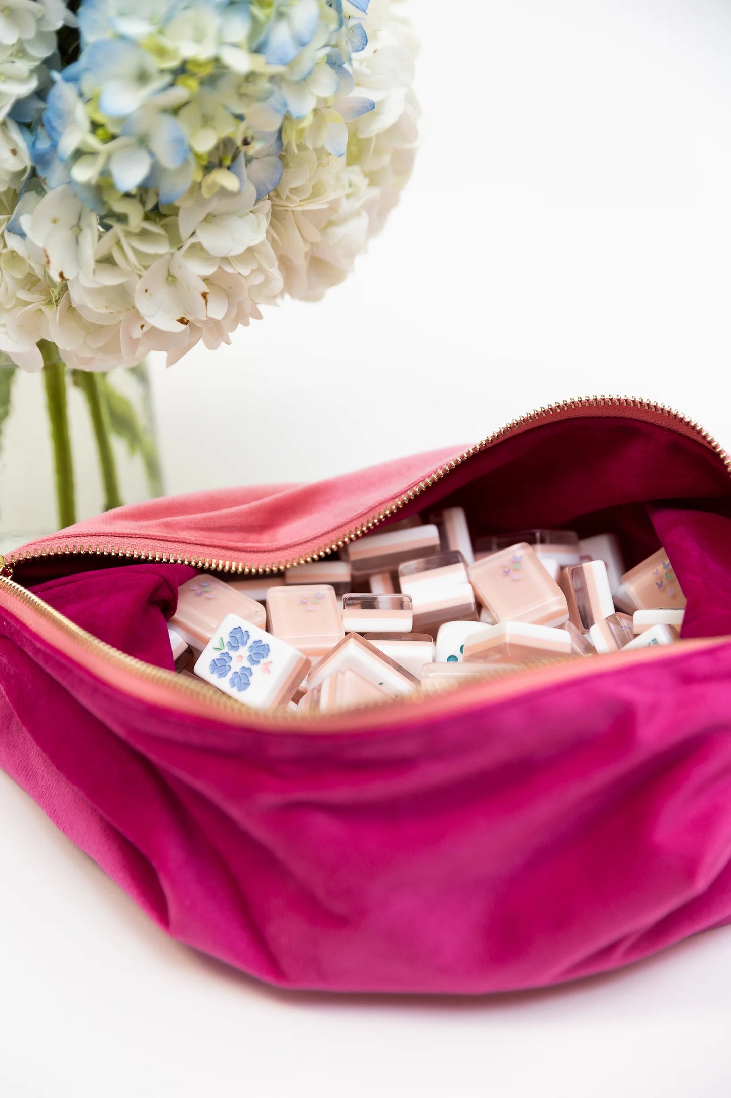Velvet Tile Bag