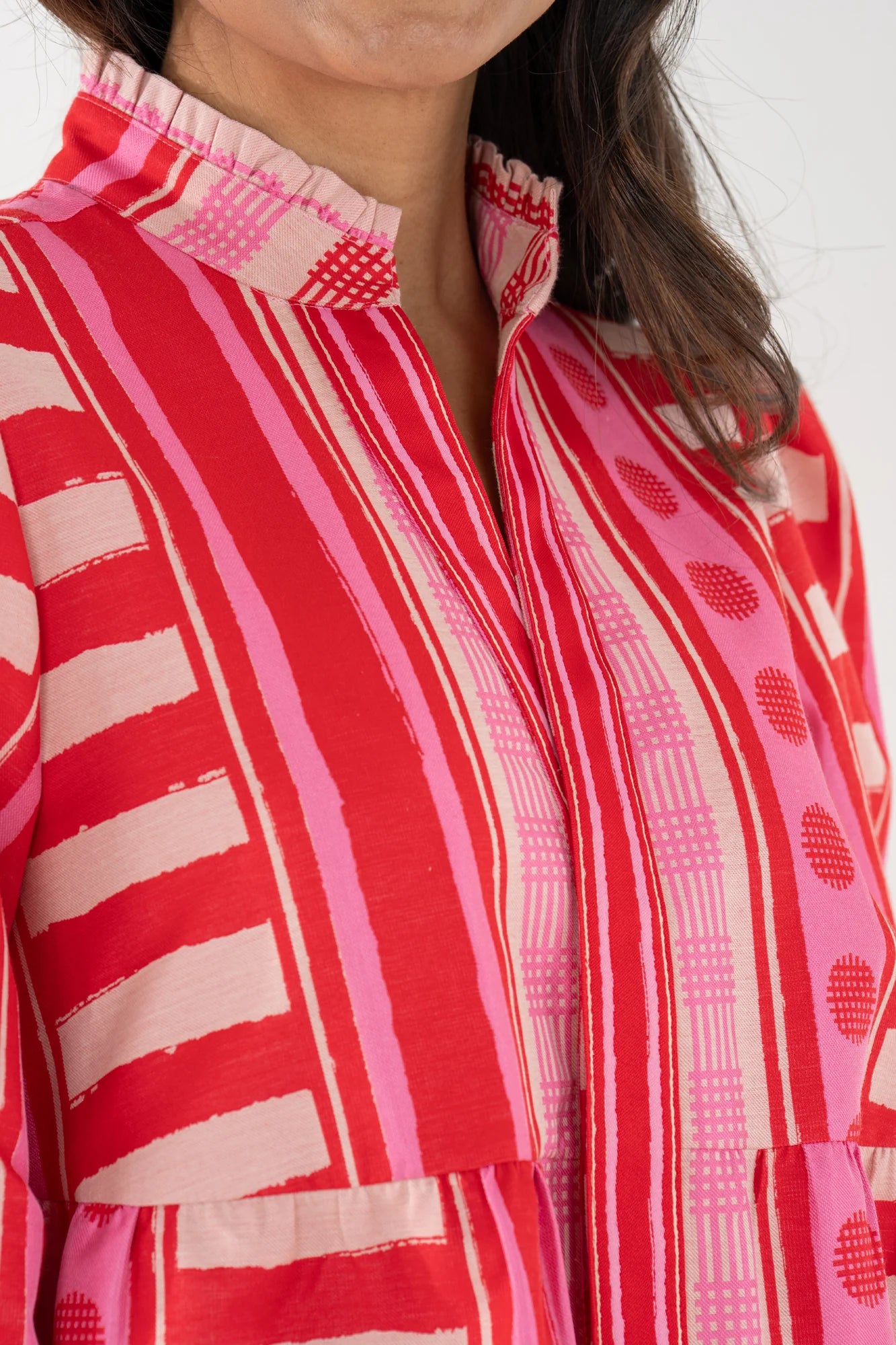 Sadie Dress - Peach Jubilee