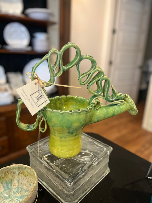 Tehle McGuffee #25015 Tall Green Tea Pot
