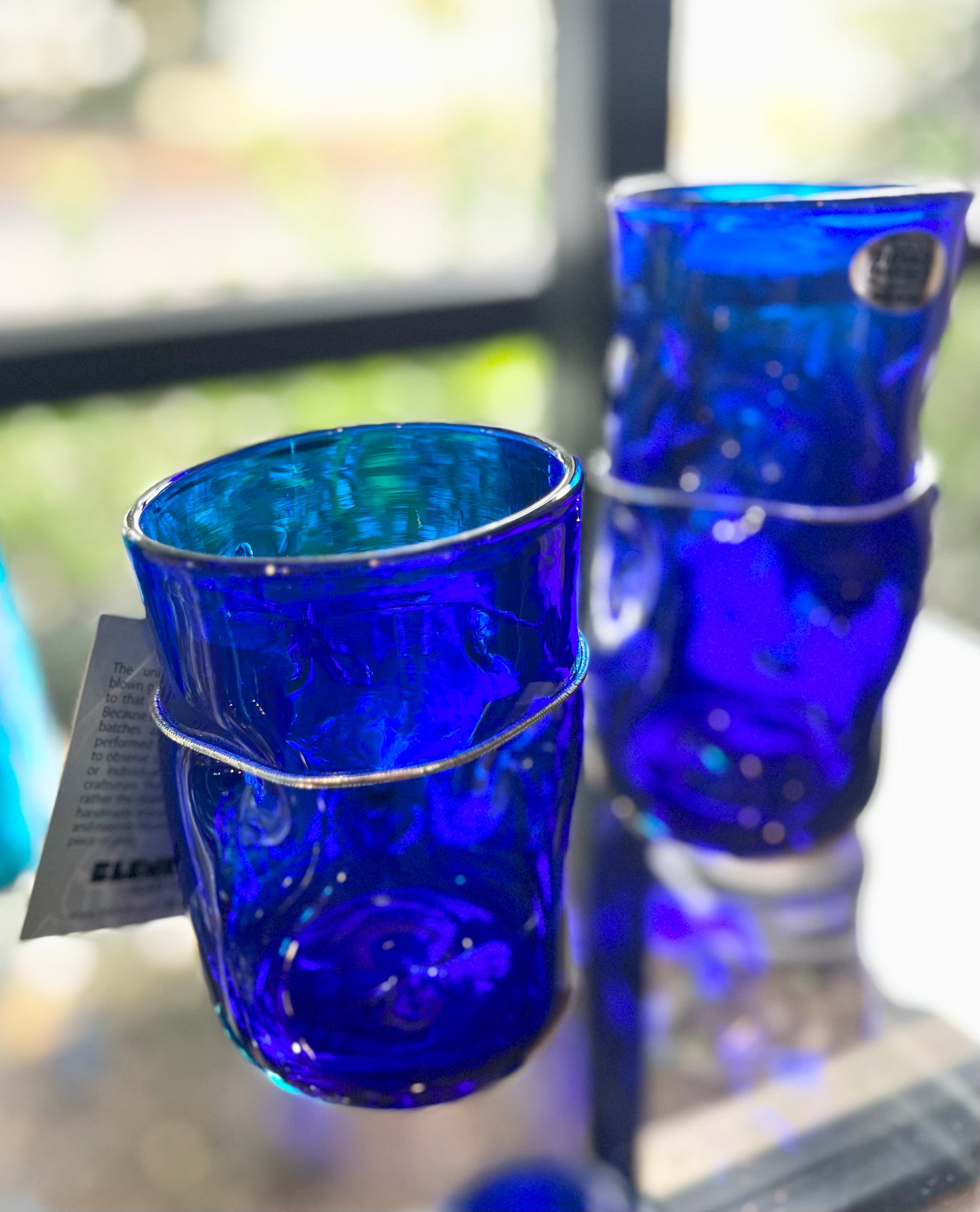 Blenko Small Dimple Glass