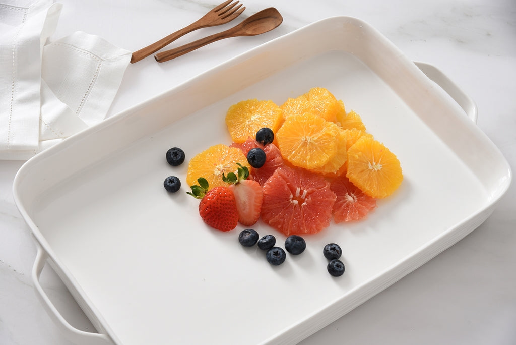PB Rectangular Tray with Handles