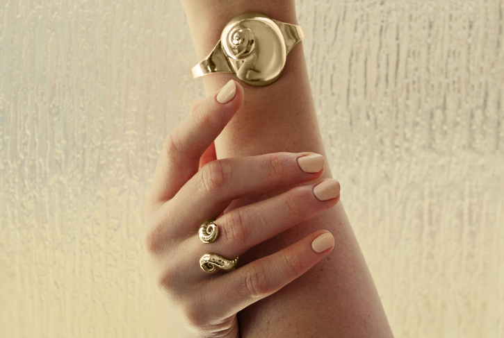 Spiral Shell Ring