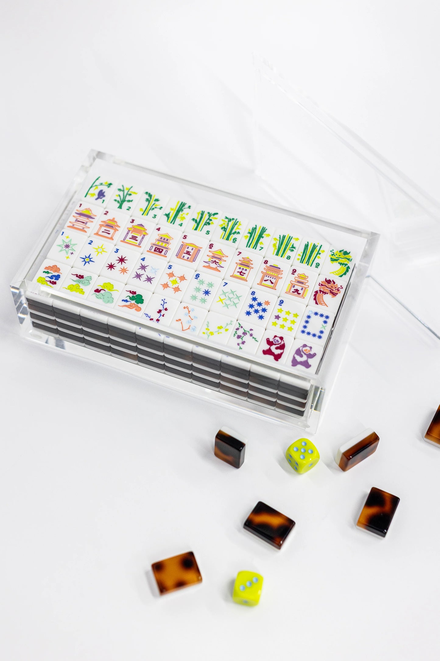 East Meets West Tortoise Shell Tile Set