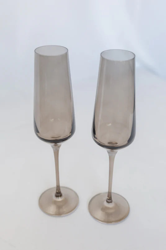 ESTELLE COLORED CHAMPAGNE FLUTE