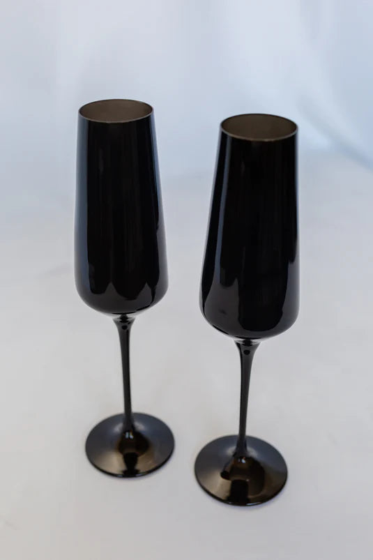 ESTELLE COLORED CHAMPAGNE FLUTE