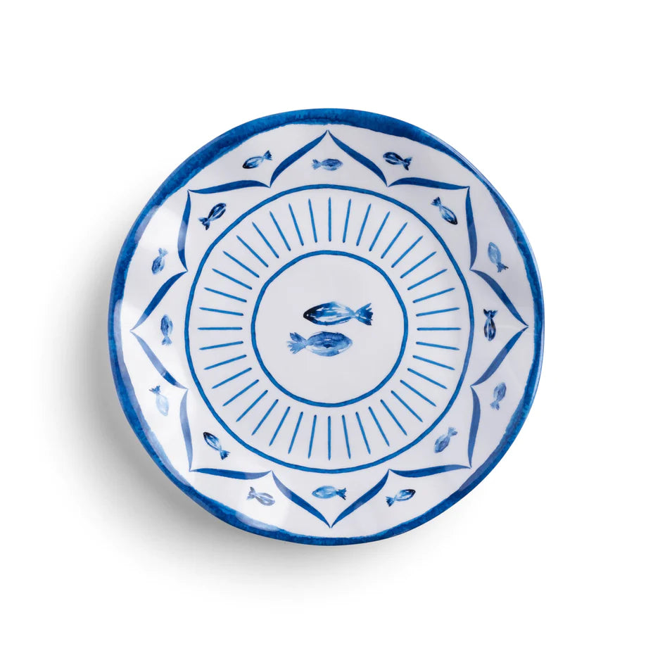Q Squared Sardinia Melamine Salad Plate