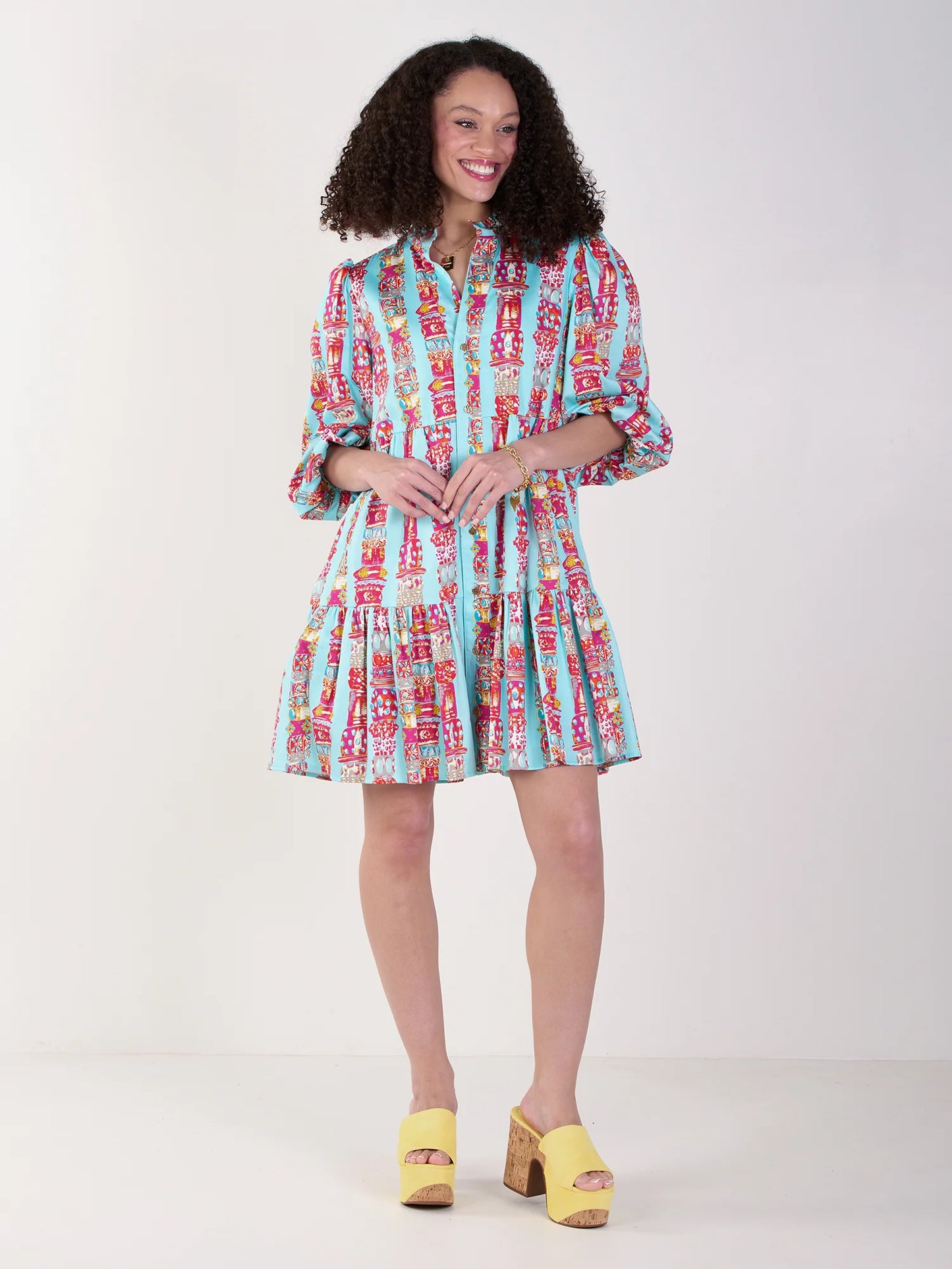 Sadie Dress - Iconic Iris
