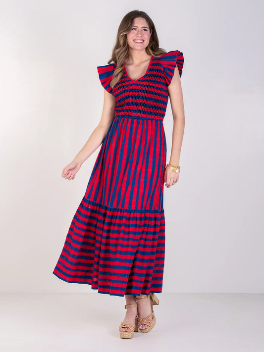 Grace Maxi - Americano Stripe
