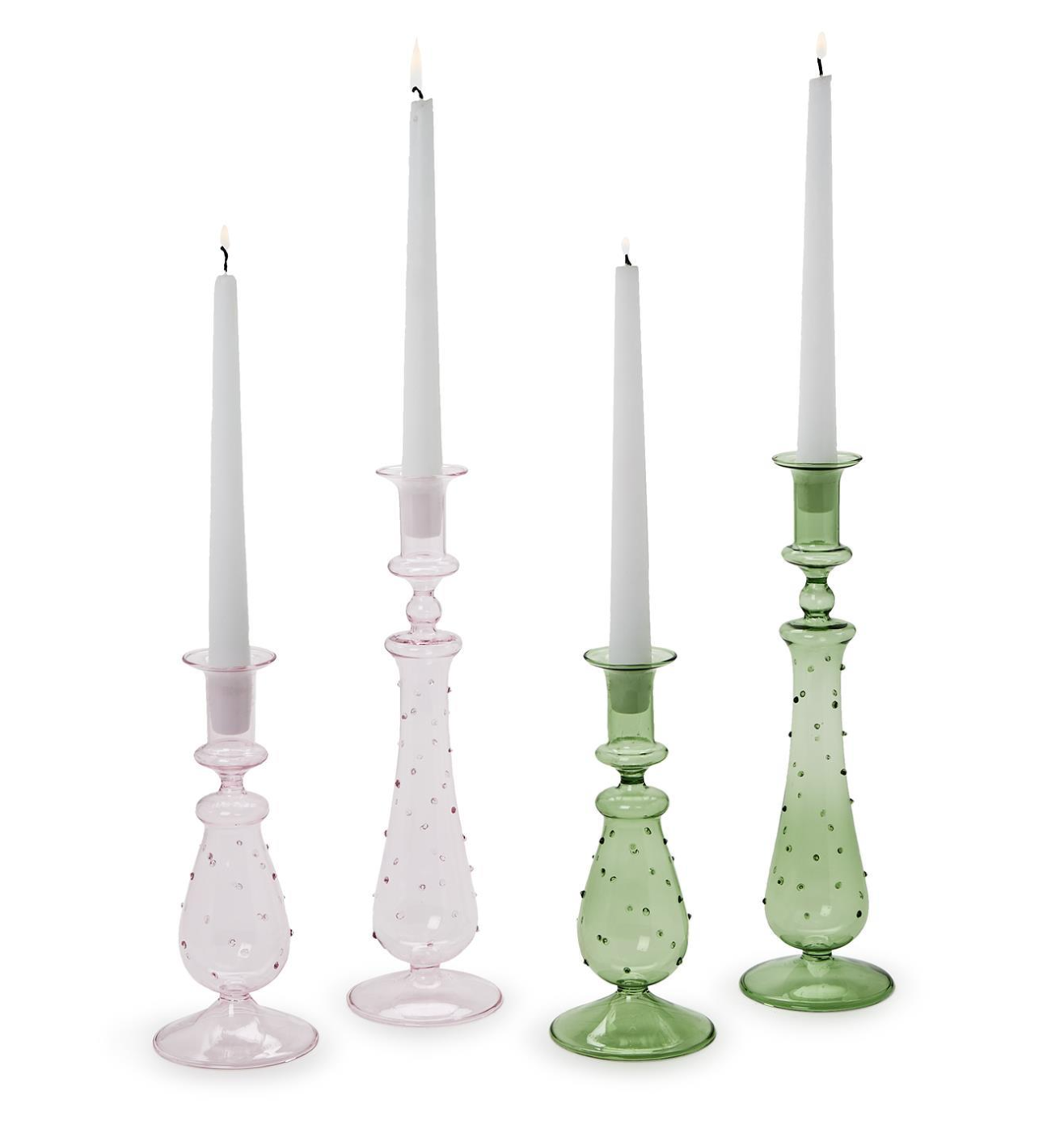 Verre Hand-Crafted Taper Candle Holders