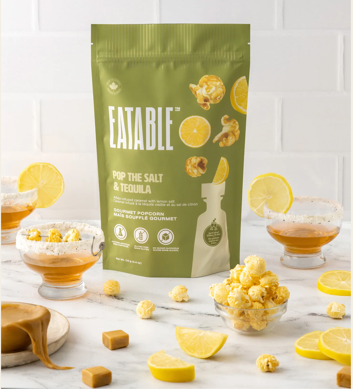 Pop the Salt & Tequila - Añejo Infused Caramel Popcorn