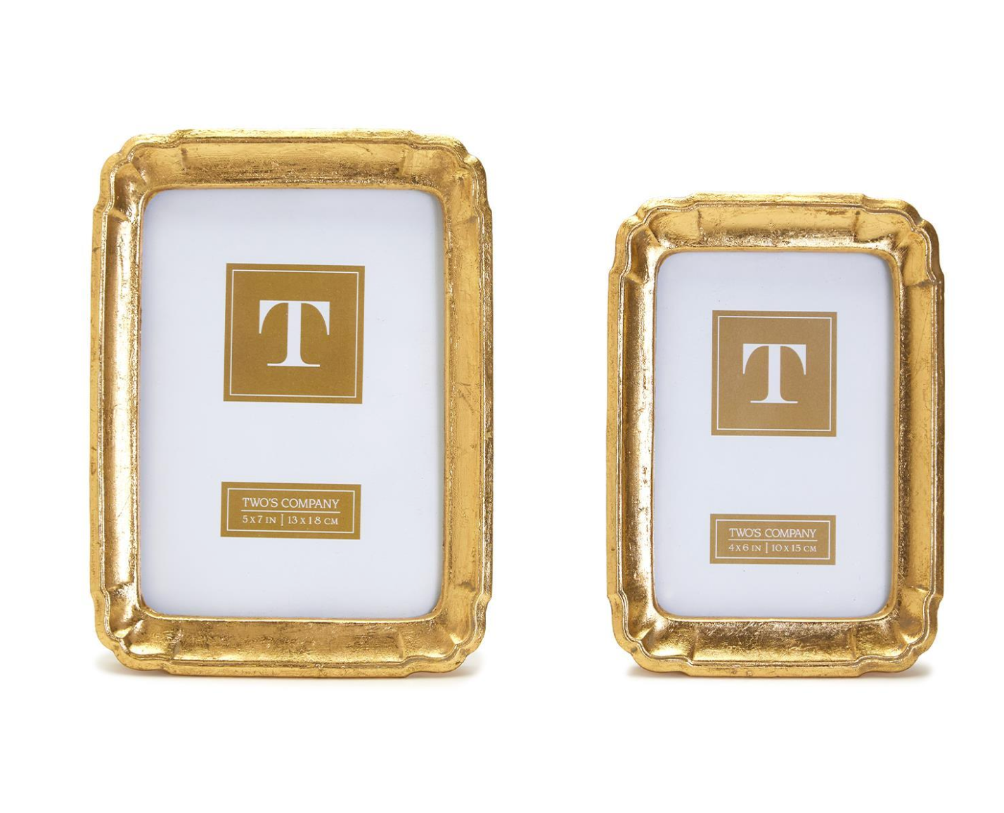 Bonheur Gold-Leaf Photo Frame