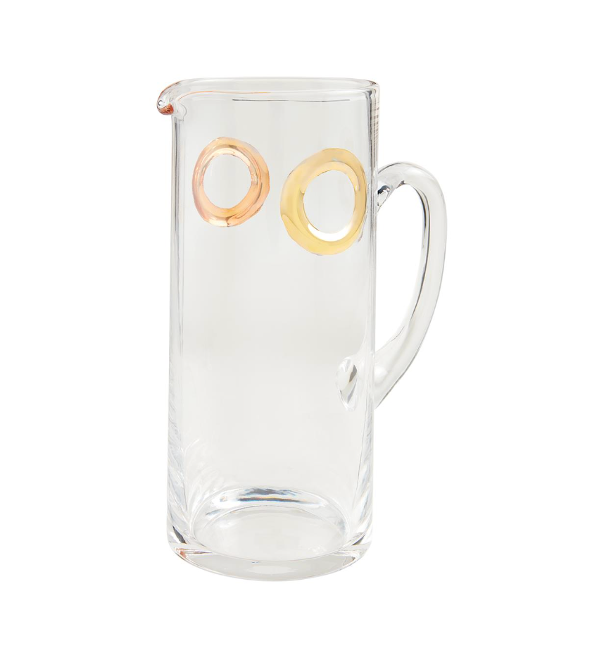 Gold Ring Pitcher