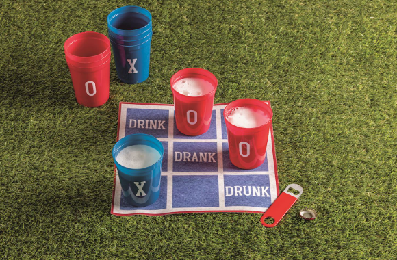 FLIP CUP TIC TAC TOE