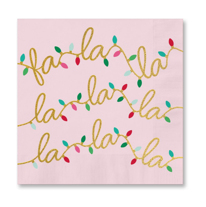 Cocktail Napkins | Fa La La