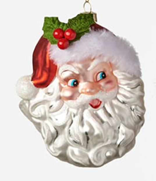 Sober / Tipsy Santa Ornaments