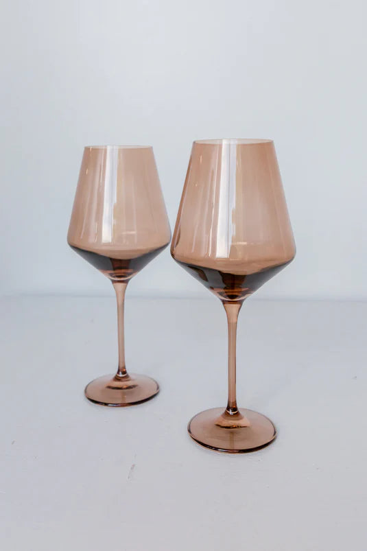 ESTELLE COLORED WINE STEMWARE
