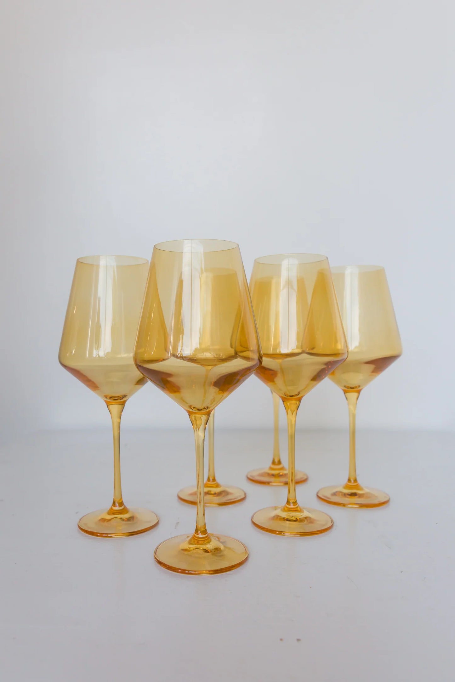 ESTELLE COLORED WINE STEMWARE