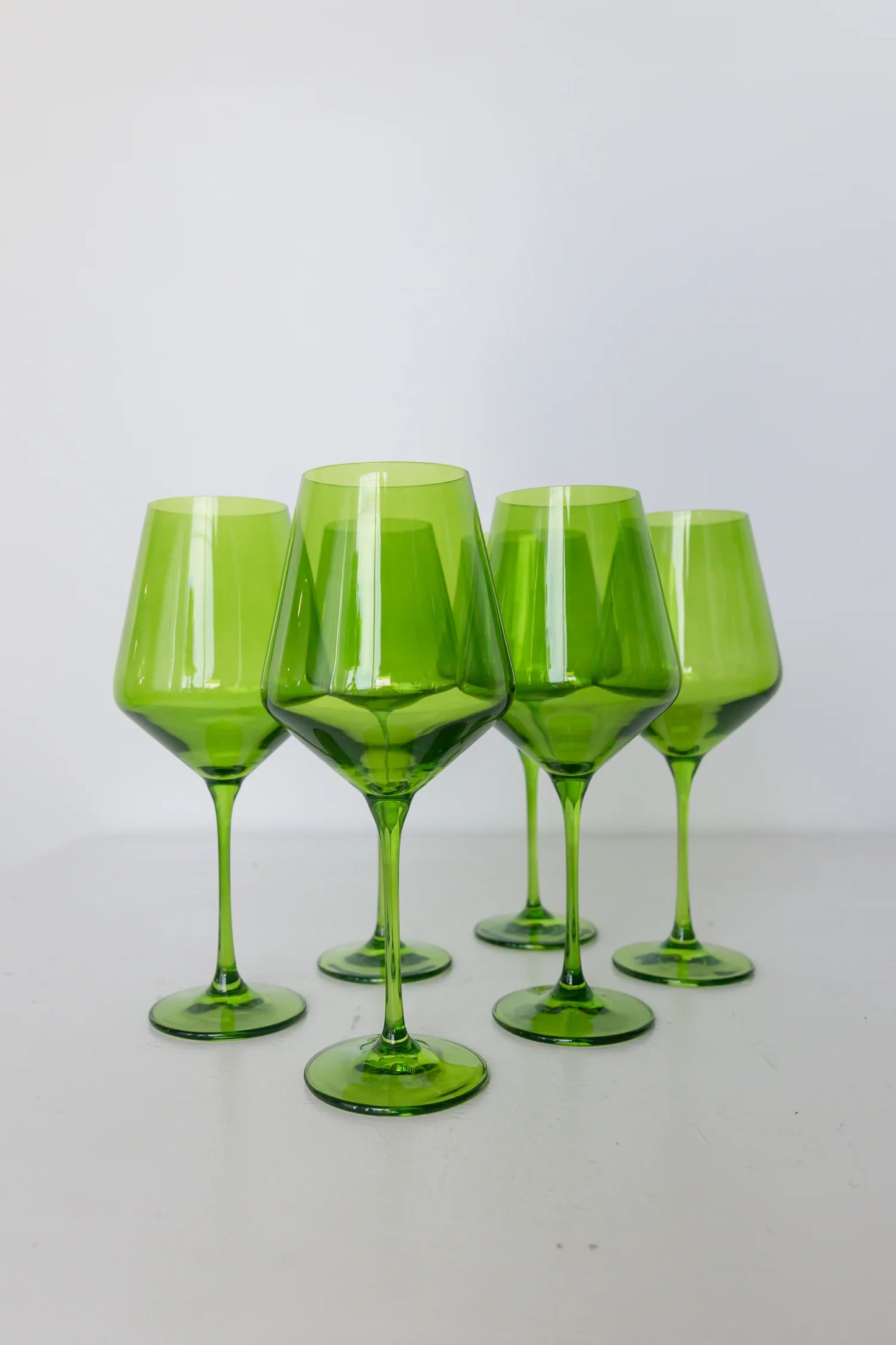 ESTELLE COLORED WINE STEMWARE