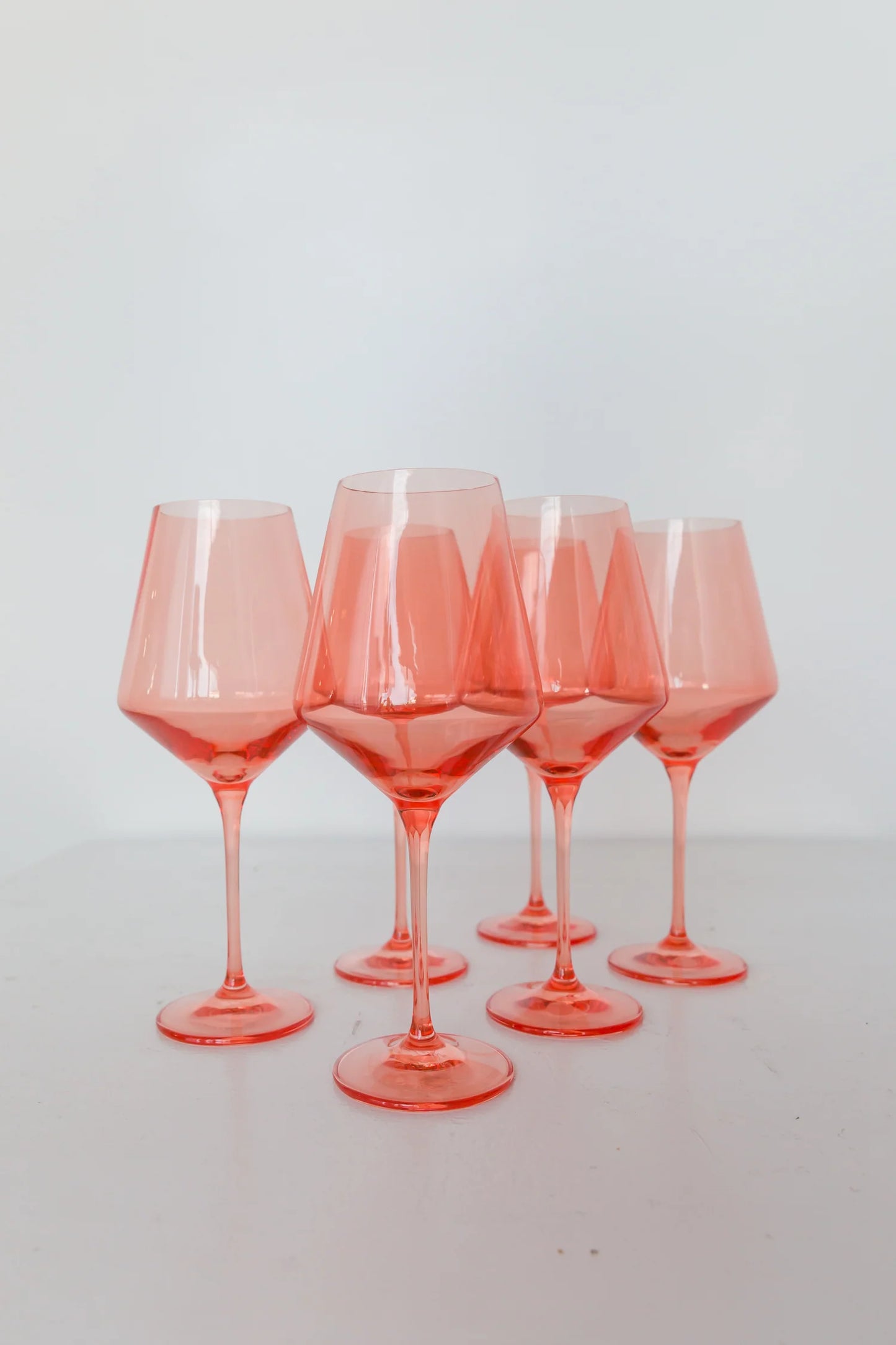 ESTELLE COLORED WINE STEMWARE