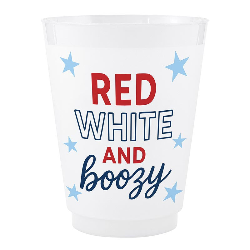 Frost Cups - Red White And Boozy