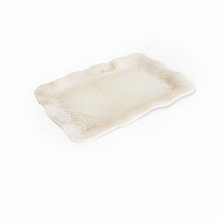 BB RESIN Alabaster Extra Large Rectangular Tray