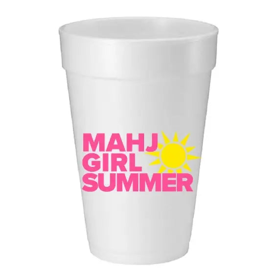 Mahji Mama Styrofoam Cups