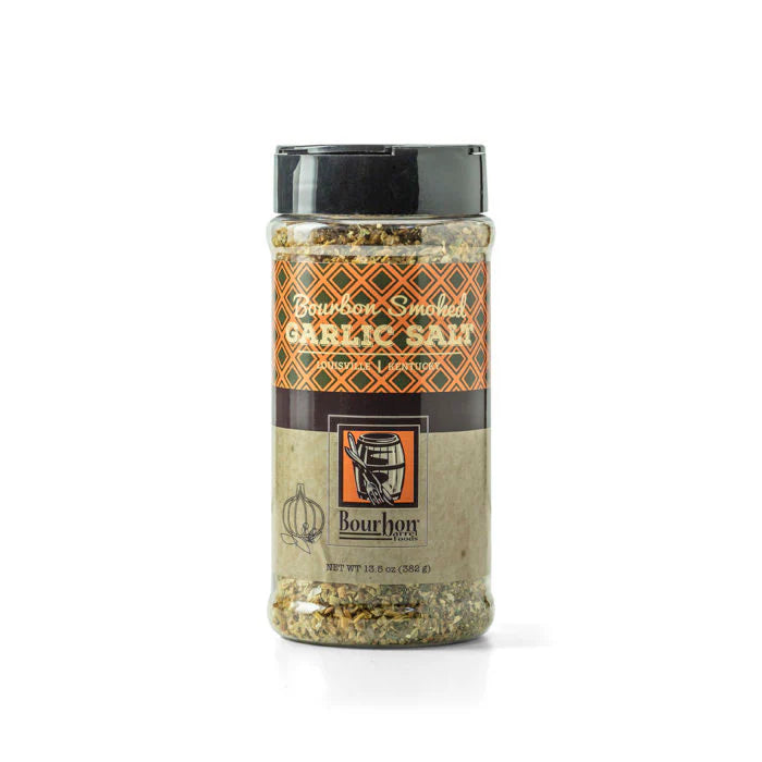 Bourbon Smoked Garlic Salt 10 oz