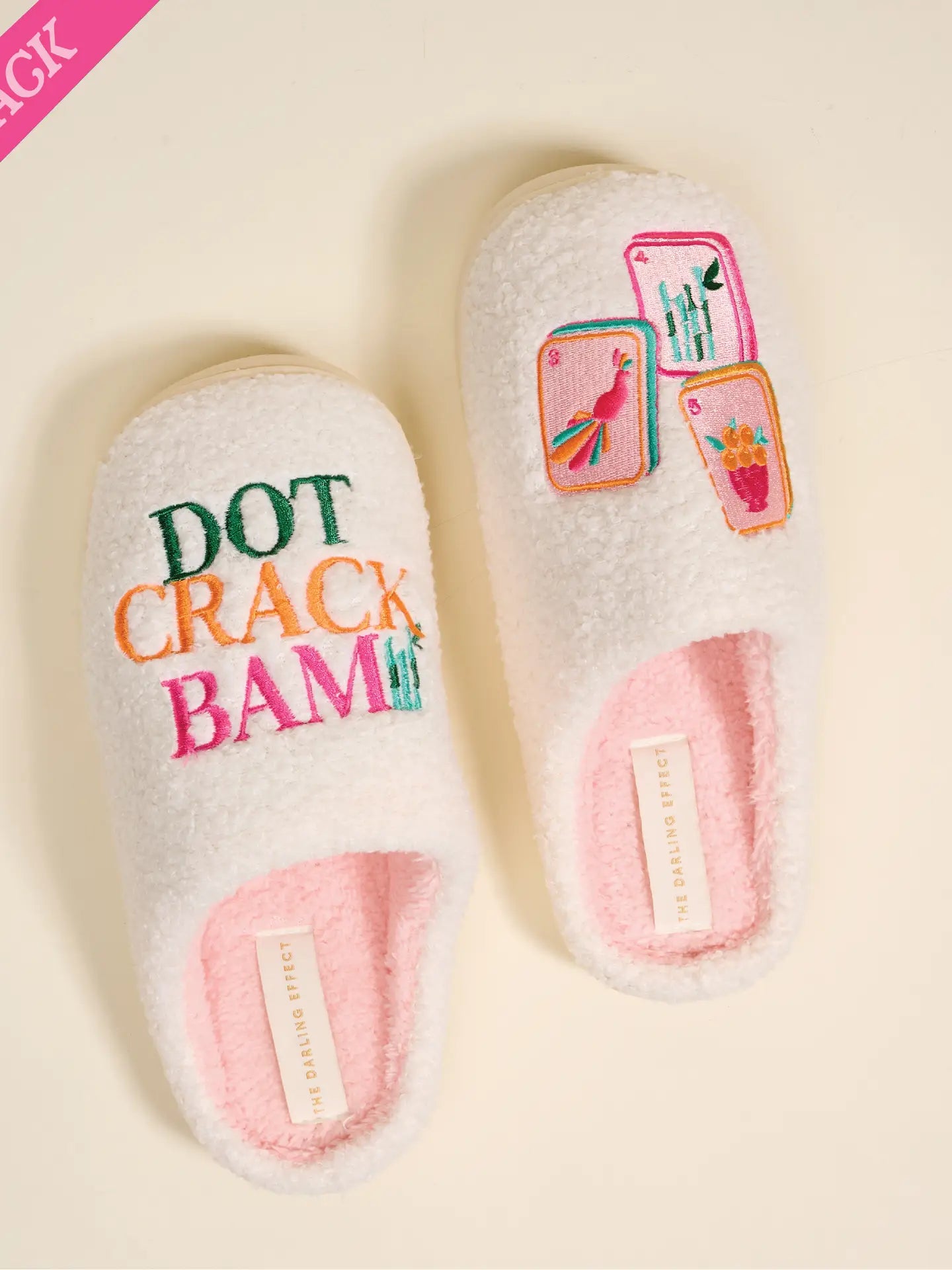 Fuzzy Slippers–Dot Crack Bam Pre-Pack