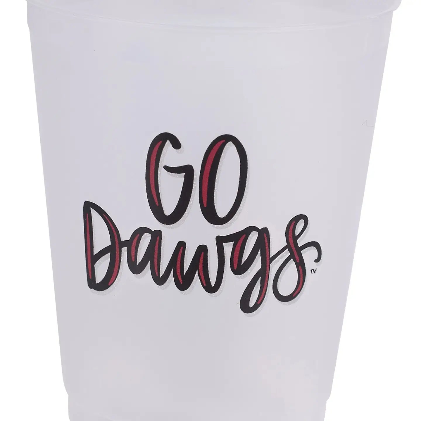 Mississippi State Mascot Frosted Cups Set/8