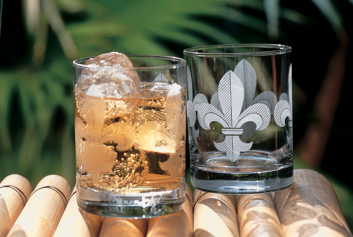 MIgnon Faget Fleur de Lis Glasses