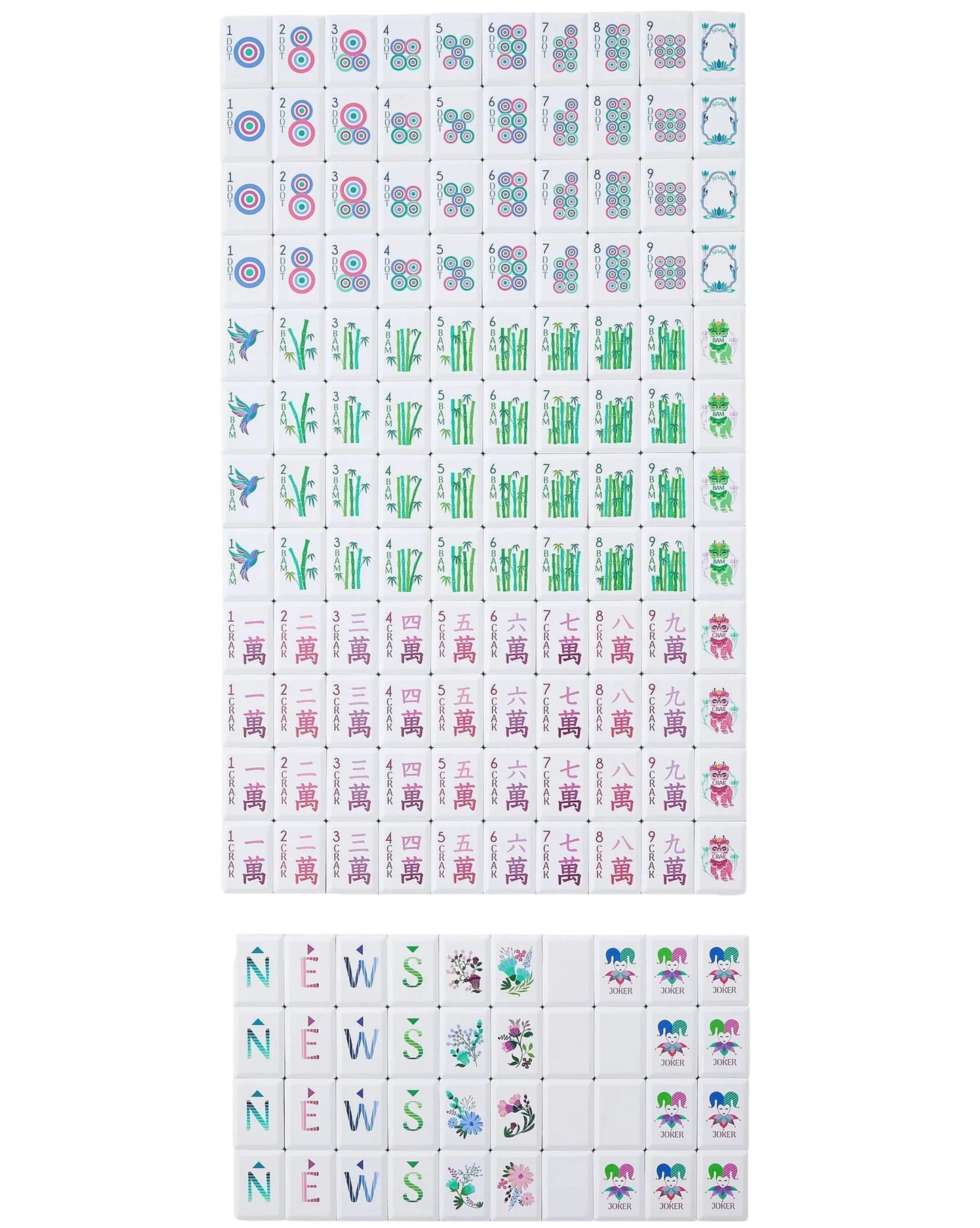 Jardin Debutant Tile Set