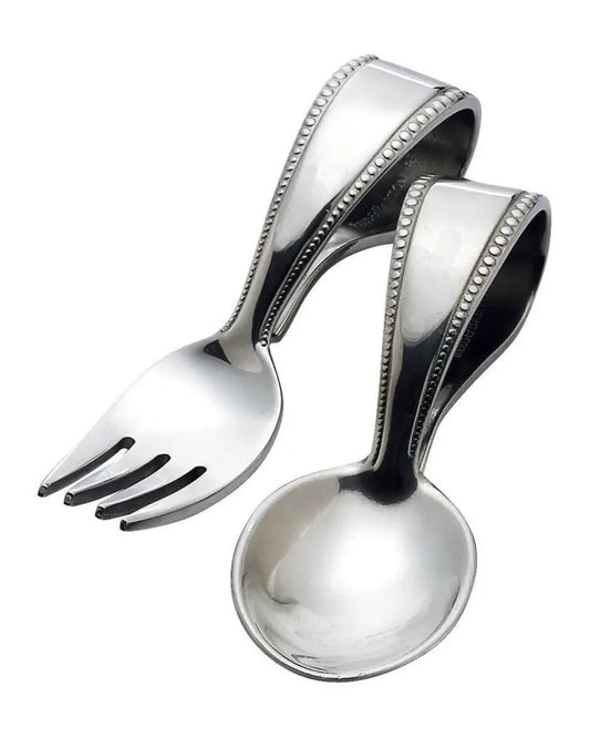 Baby Beads 2pc Feeding Set