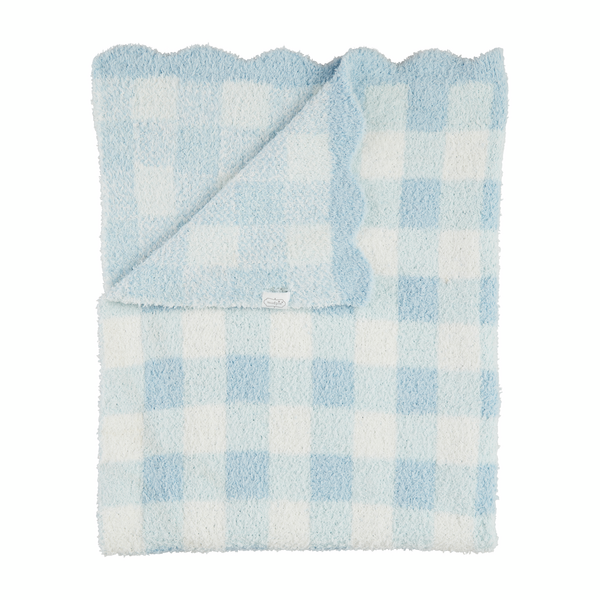 Gingham Chenille Blanket