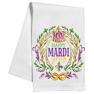 RB Mardi Gras Dish Towels