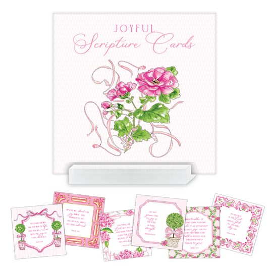RB Scripture Cards with Acrylic Block Stand